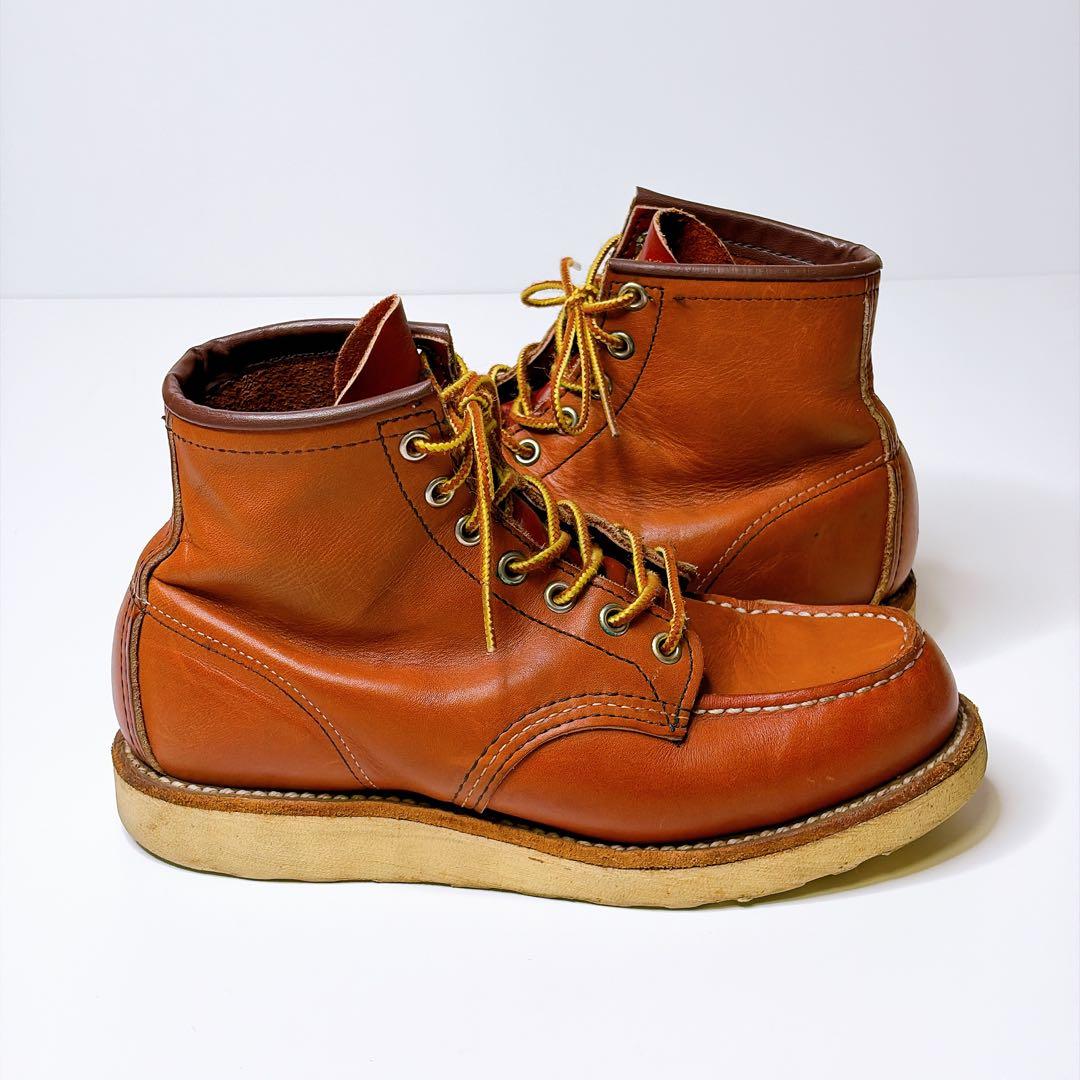 00s【RED WING】アイリッシュセッター/6E/刺繍羽タグ　8875 茶色