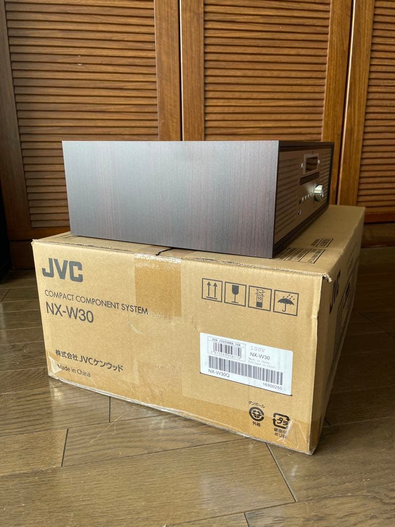 JVC NX-W30 コンパクトコンポ メーカー保証付（11ヶ月）2024年製