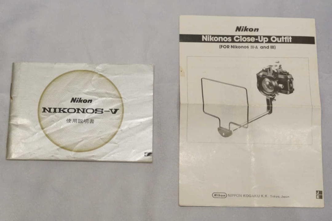 ニコノスV28ミリ2.5付き　クローズアップ装置　バッグ付き　完動品　試写済み