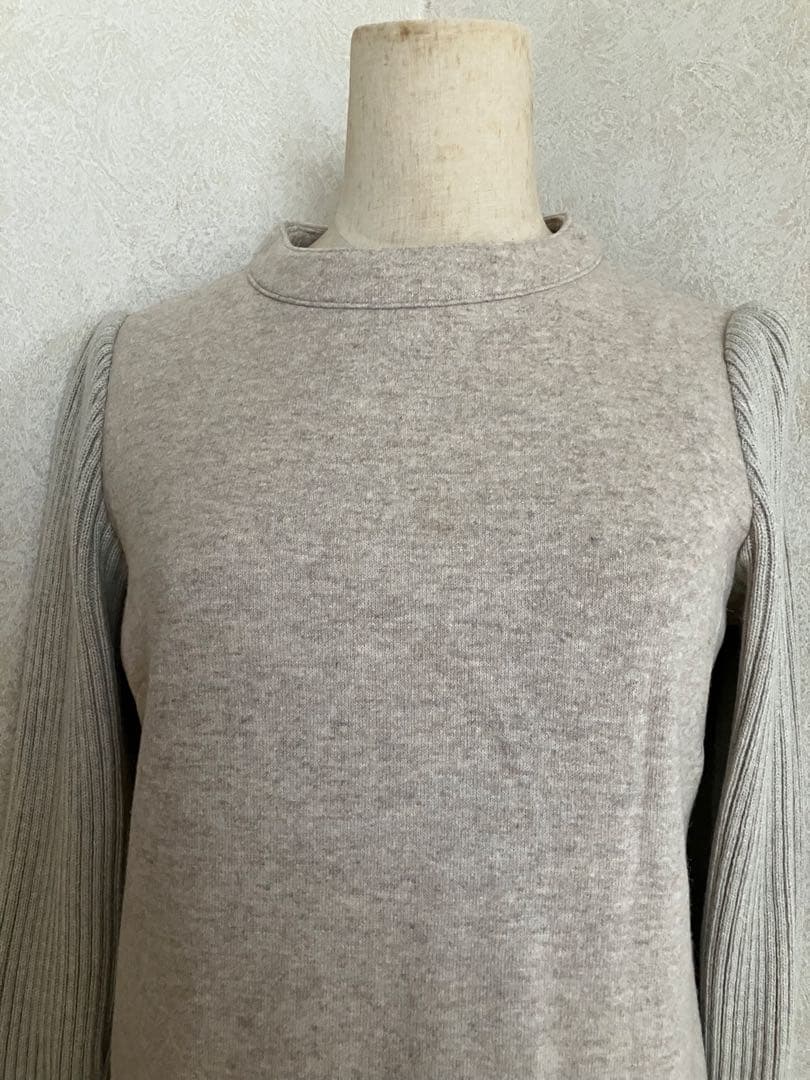 Kitamuraフレアミニワンピース 長袖