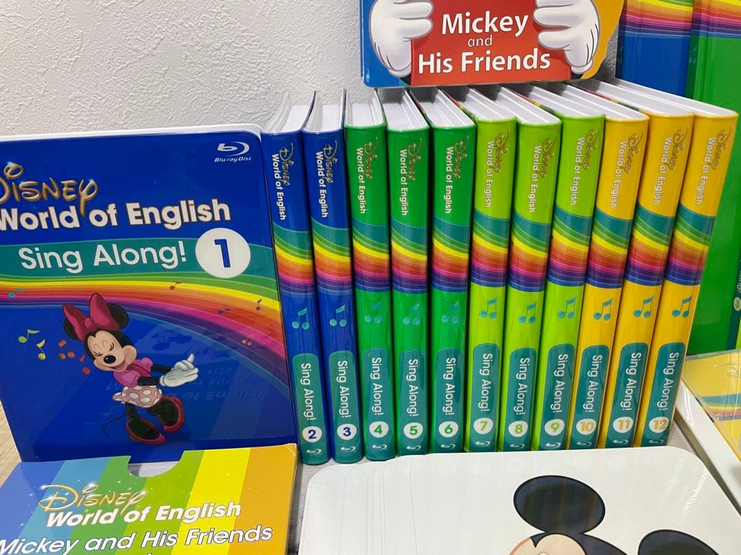 DWE ディズニー英語システム　シングアロングフルセット　Blu-ray 728