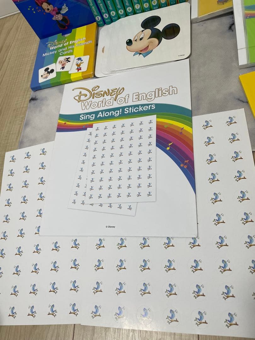 DWE ディズニー英語システム　シングアロングフルセット　Blu-ray 728