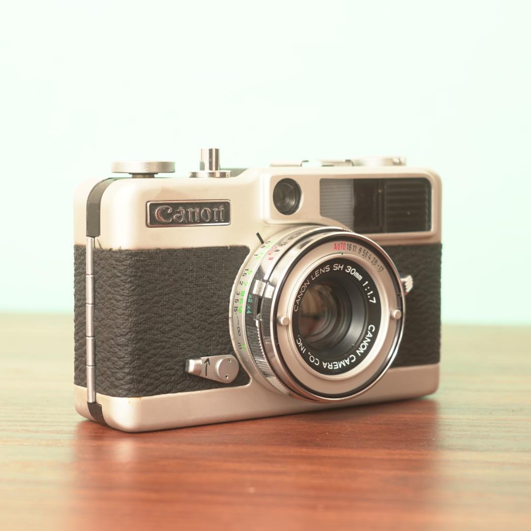 完動品◎Canon demi EE17 コンパクト フィルムカメラ 750