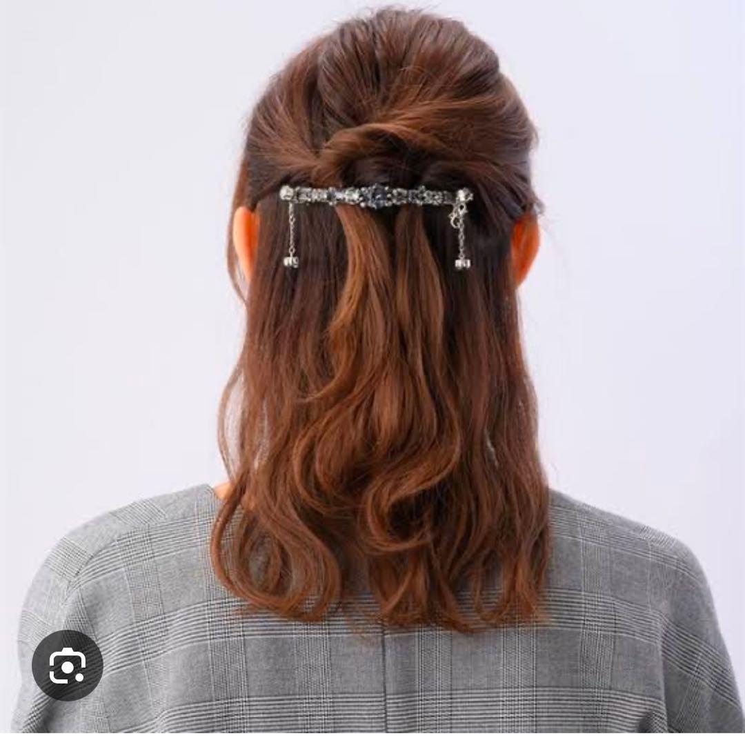 Complex Bizマスクフック付きバレッタ