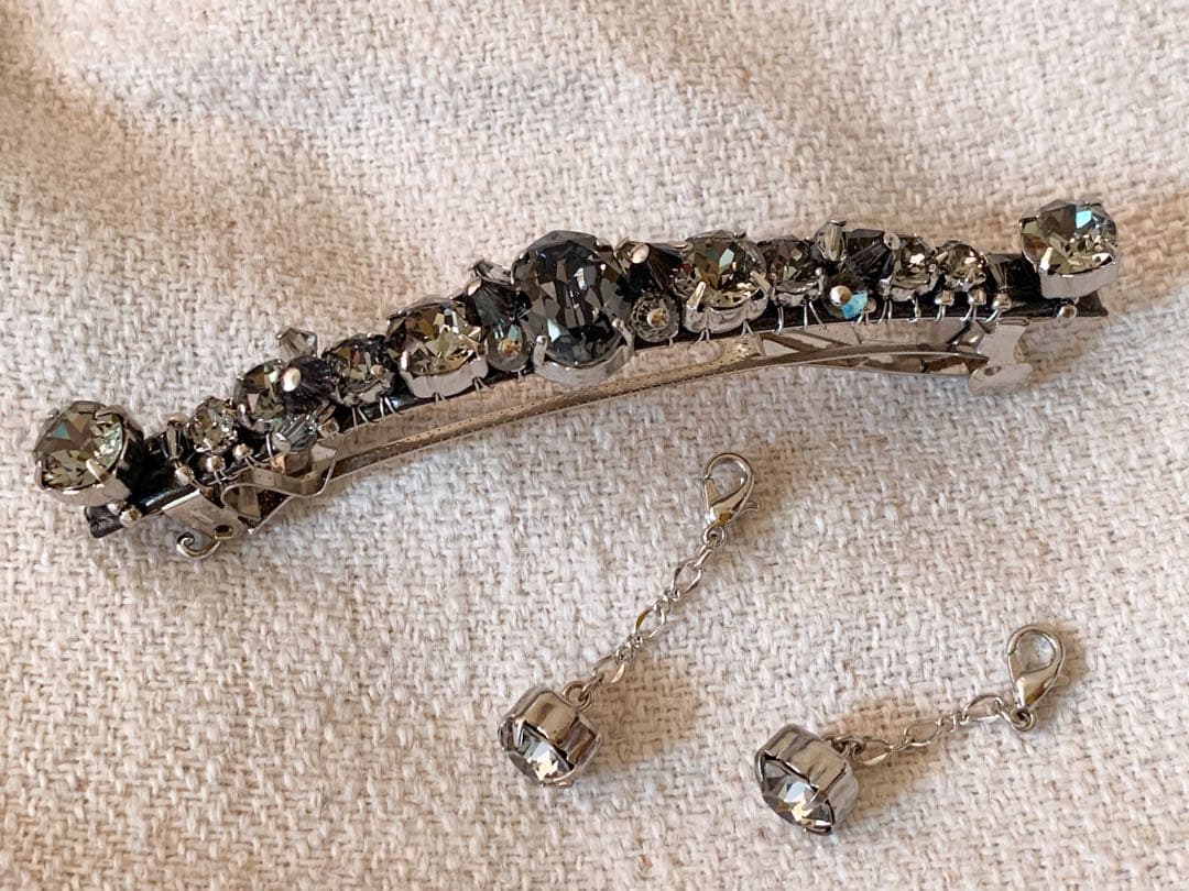 Complex Bizマスクフック付きバレッタ