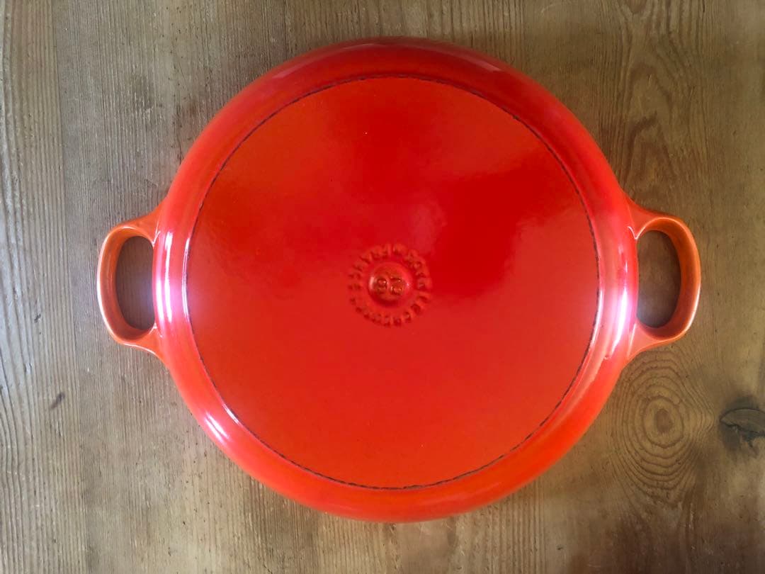 ル・クルーゼ　キャセロール 26センチ　オレンジ