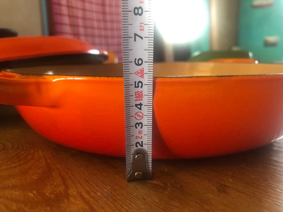 ル・クルーゼ　キャセロール 26センチ　オレンジ