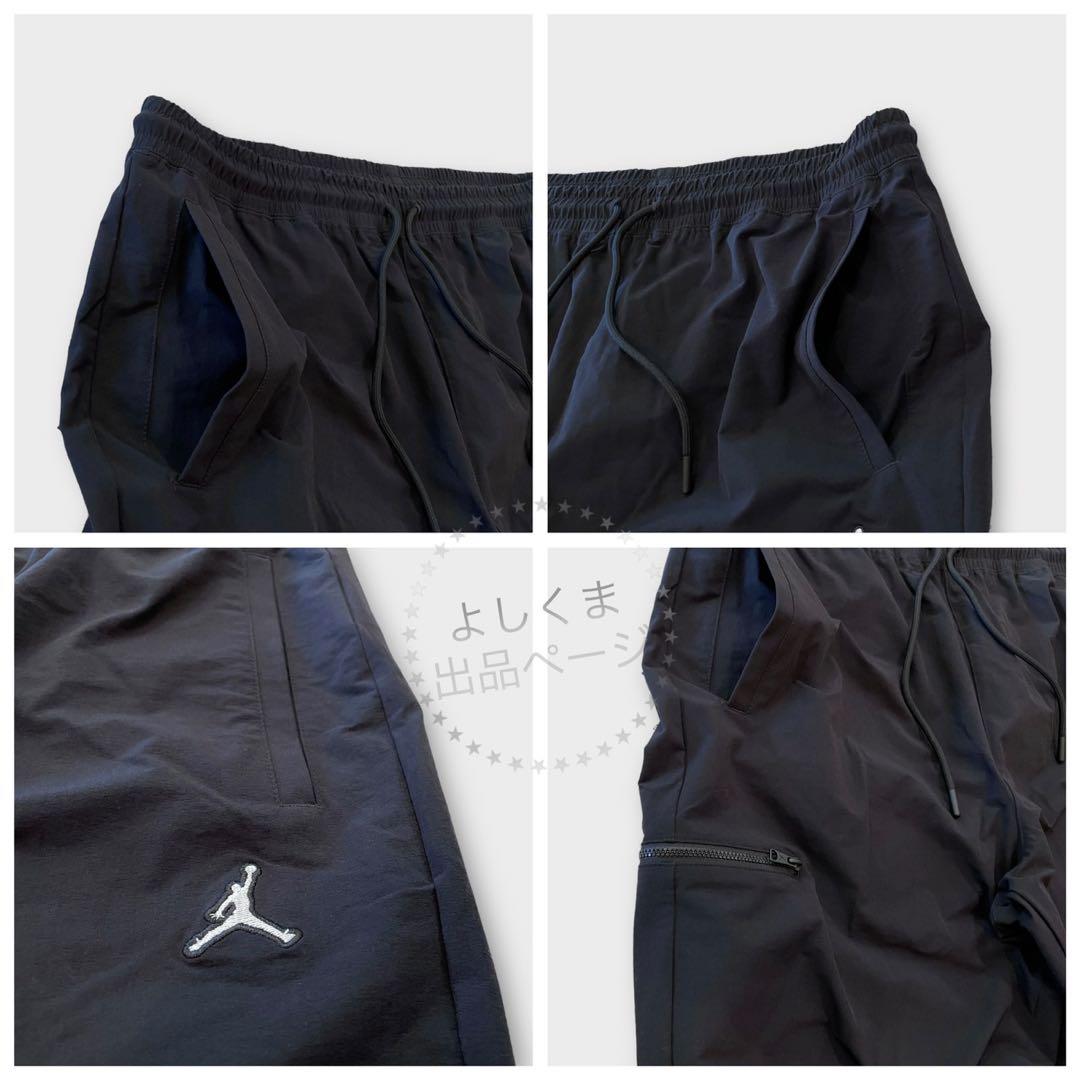 NIKE ジョーダン　カーゴパンツ　メンズ　Ｌ　黒　ジョガーパンツ　ウーブン