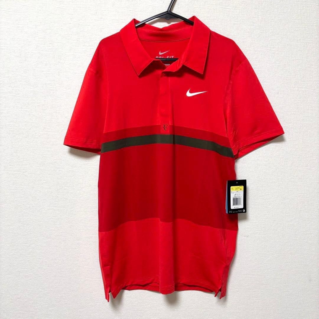 未使用品ナイキ テニスウェア ポロシャツ フェデラー 全豪オープン 2012 S