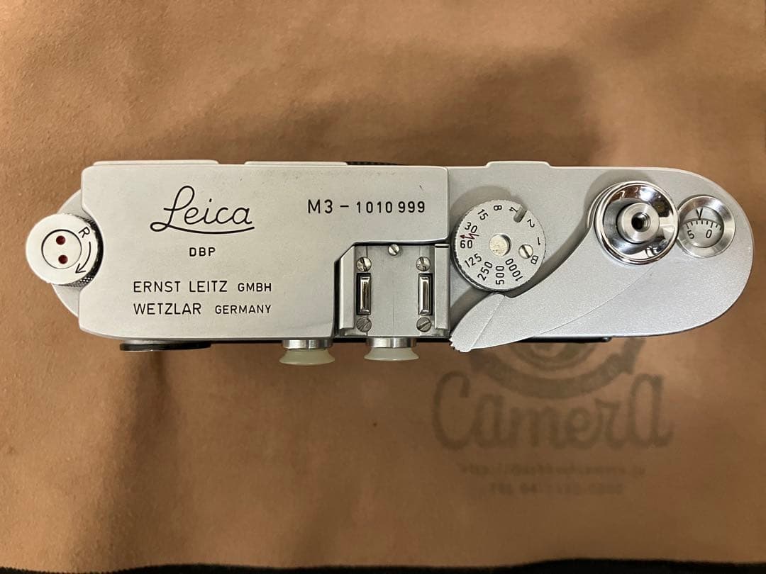 ライカ M3 オーバーホール済!ゾロ目シリアルナンバー! 新宿北村写真機店購入品