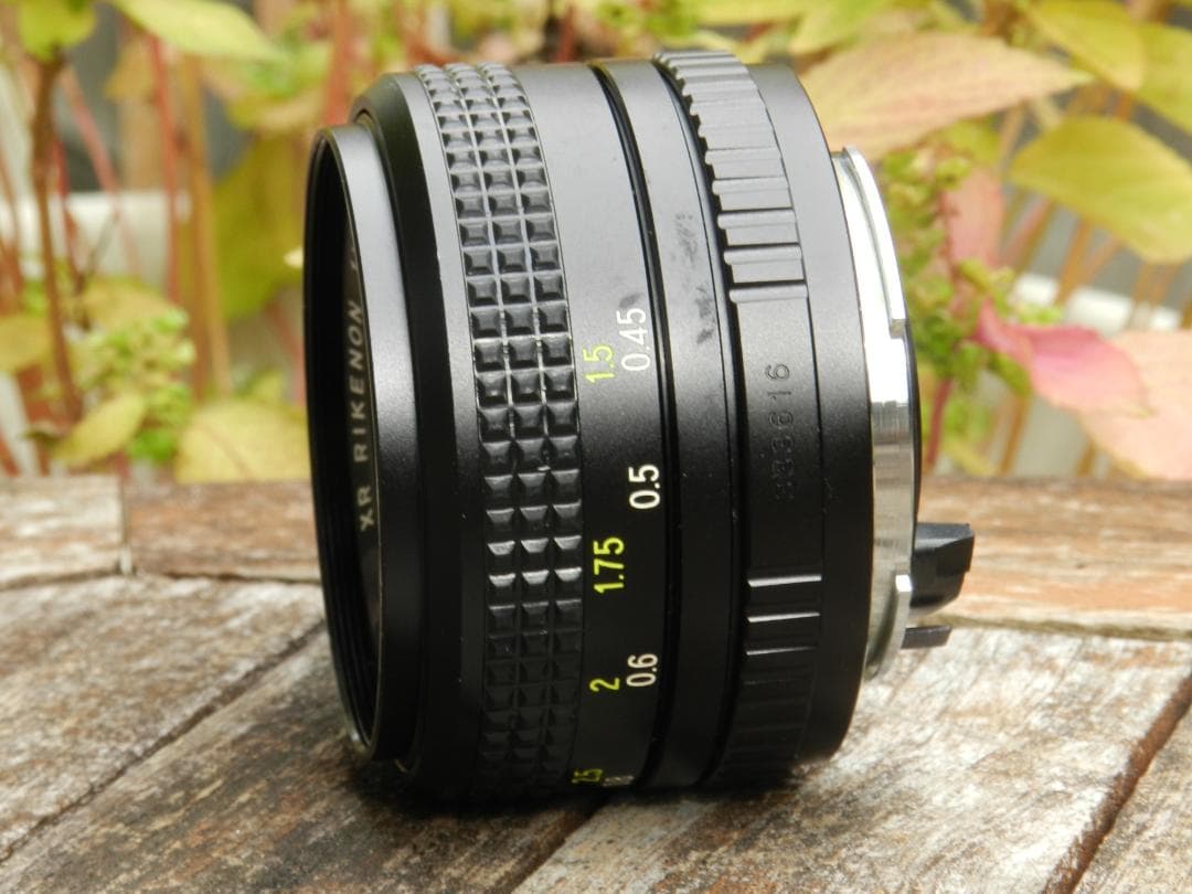 美品　RICOH XR RIKENON 50mm f/2 レンズ　即撮影可