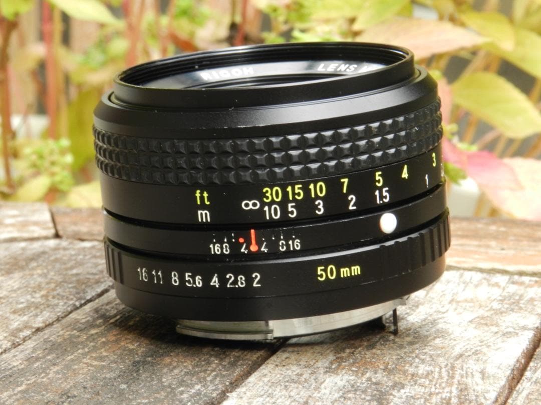 美品　RICOH XR RIKENON 50mm f/2 レンズ　即撮影可