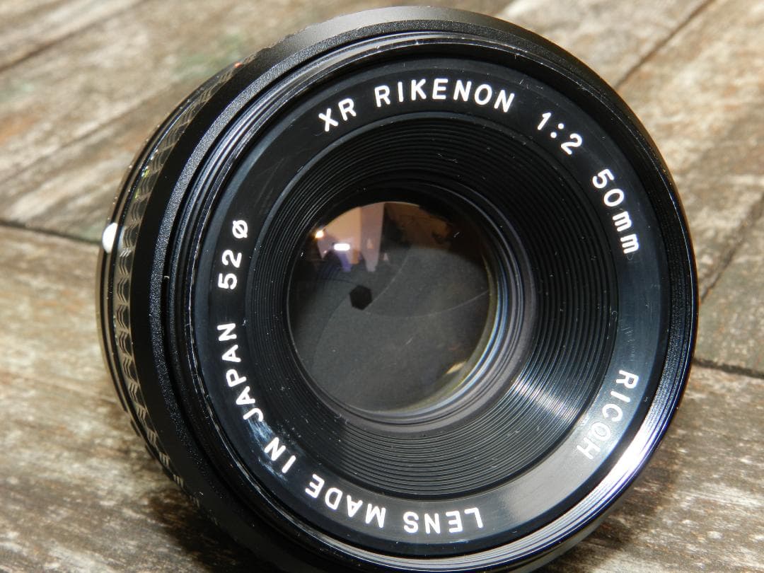 美品　RICOH XR RIKENON 50mm f/2 レンズ　即撮影可