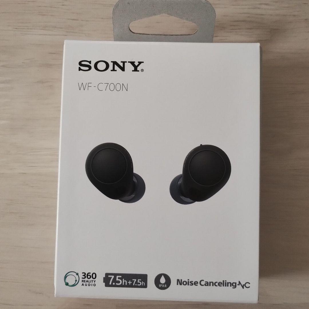 SONY WF-C700N ワイヤレスイヤフォン　ブラック