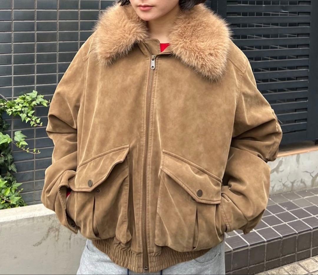 SLY WASHED PUFFER BZ ウォッシュド パッファー ベージュ