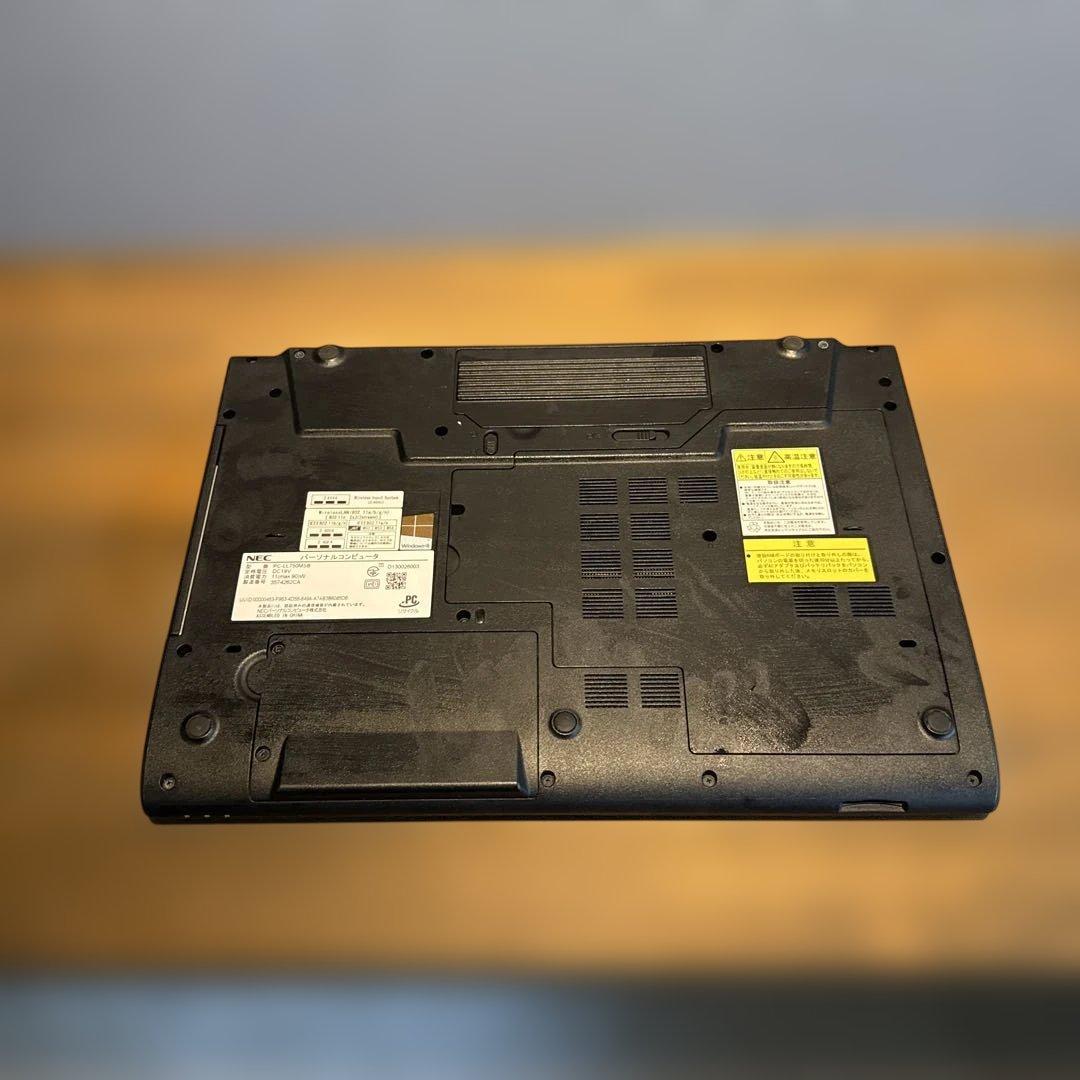 【NEC】LL750/M ノートパソコン　ジャンク