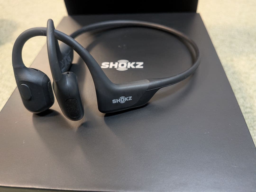 SHOKZ OPENRUN PRO 骨伝導イヤホン ブラック