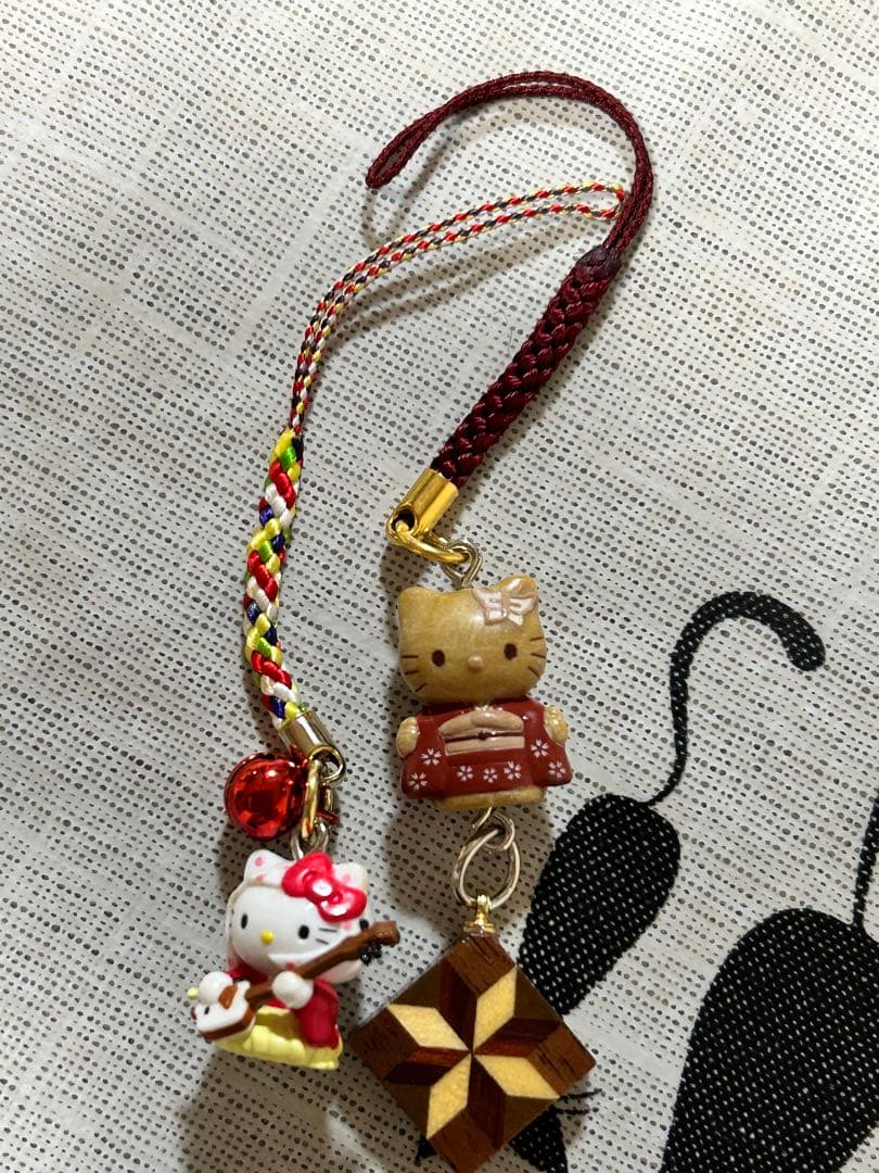 ご当地限定キティ根付け20個