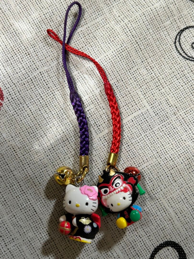 ご当地限定キティ根付け20個