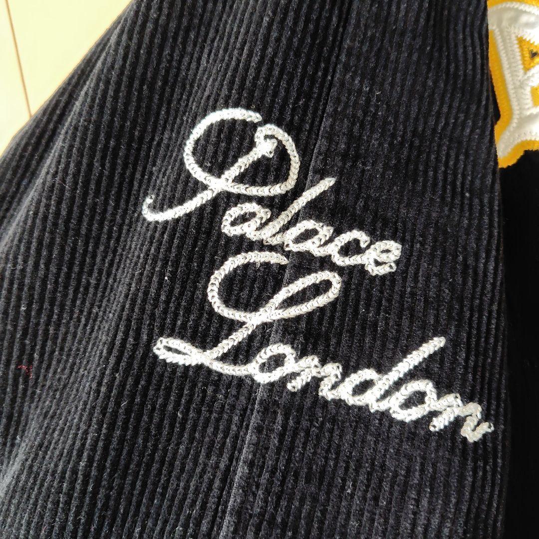 Palace ブラック コーデュロイジャケット