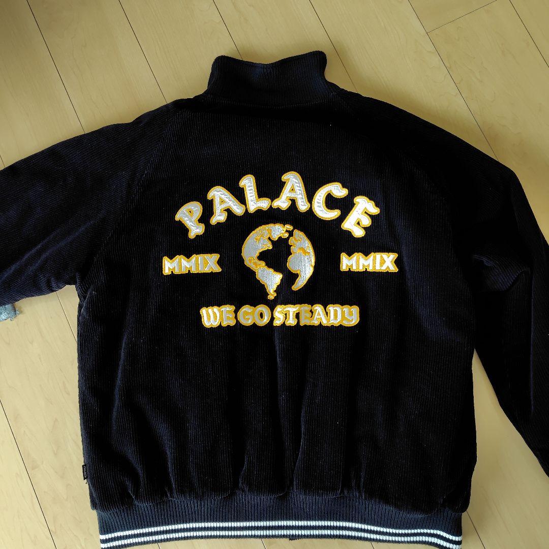 Palace ブラック コーデュロイジャケット