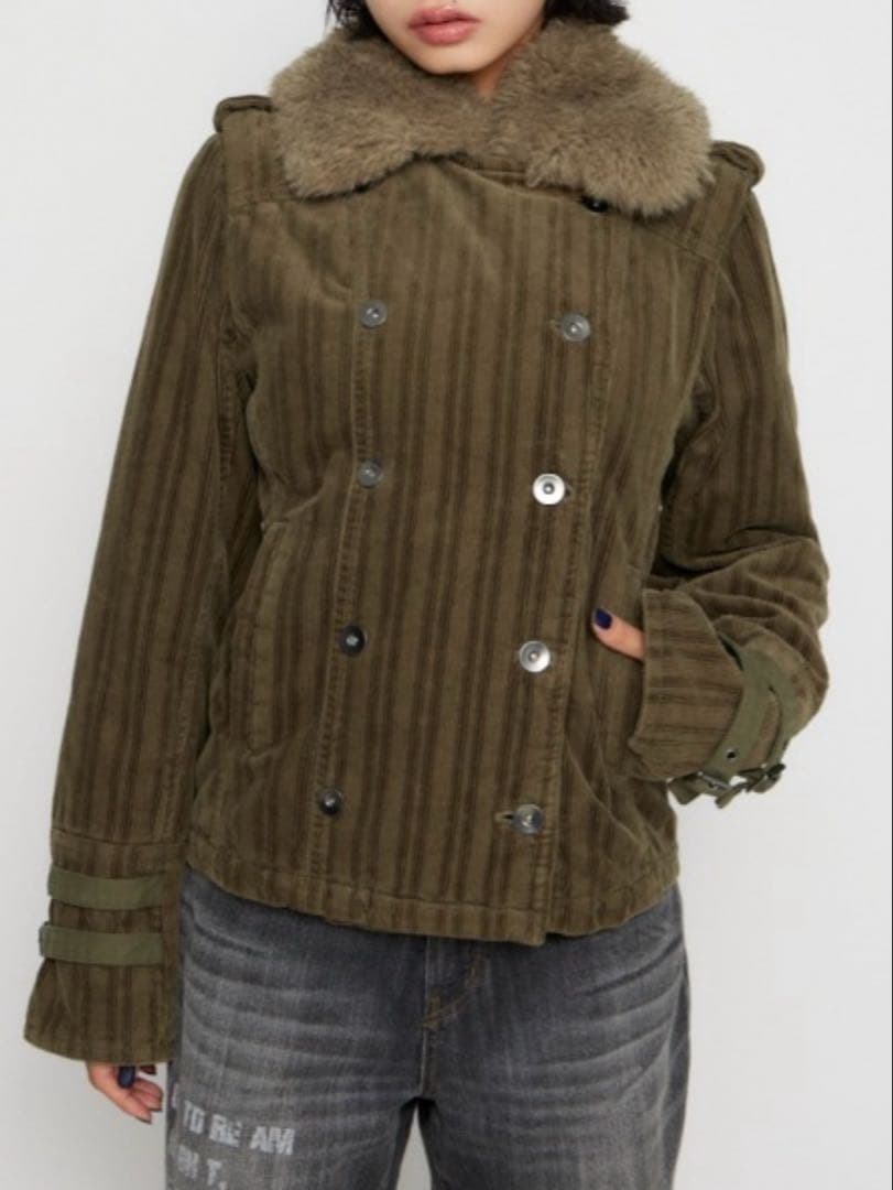 LAGUA GEM CORDUROY BOA ジャケット