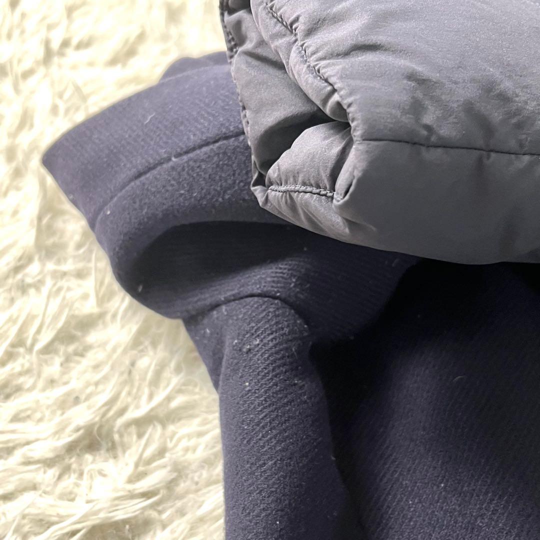 HERNO ヘルノ　切替　ダウン　コート　40 ロング丈　黒　2way