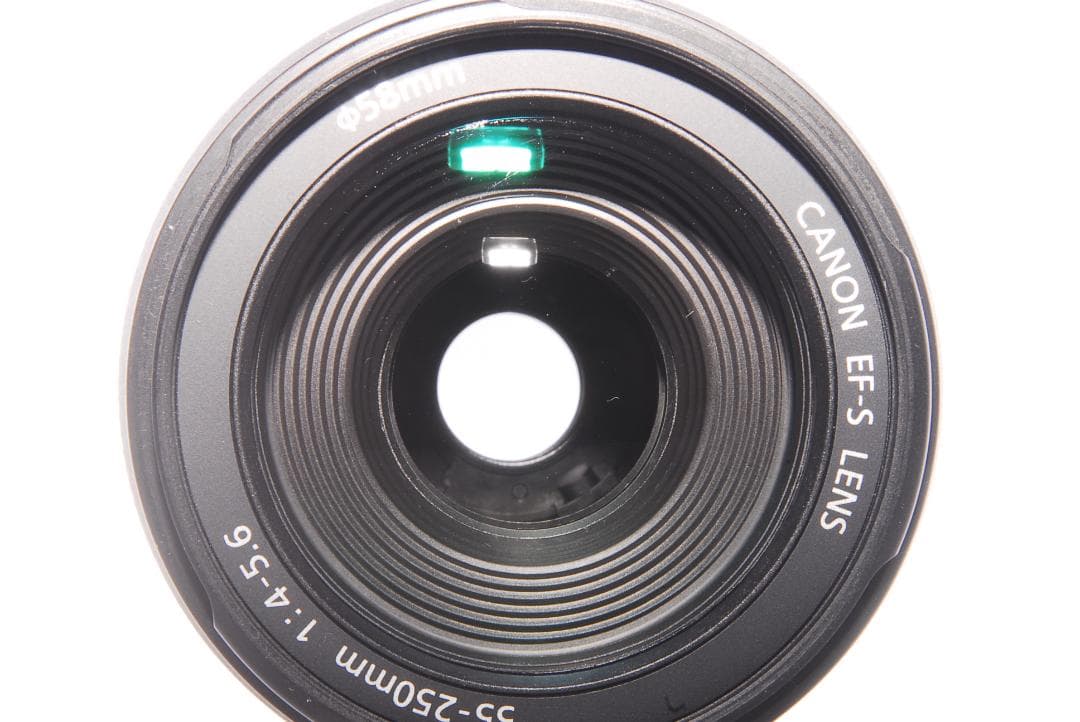 動作良好 望遠レンズ Canon EF-S 55-250mm F4-5.6 IS