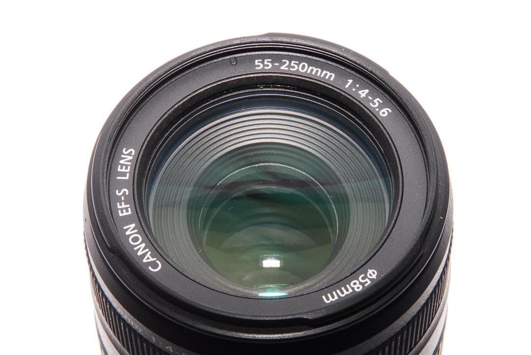 動作良好 望遠レンズ Canon EF-S 55-250mm F4-5.6 IS
