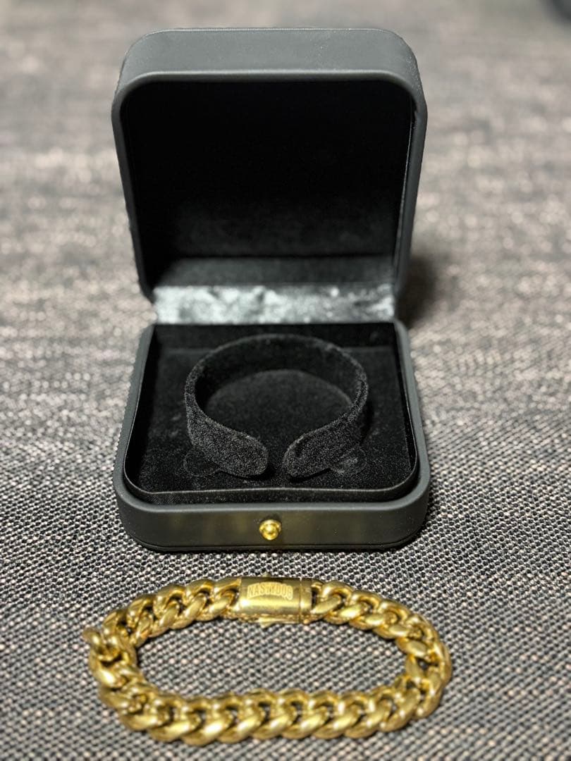 【美品‼️NASTYDOG】ゴールド　チェーンブレスレット（現在完売中）