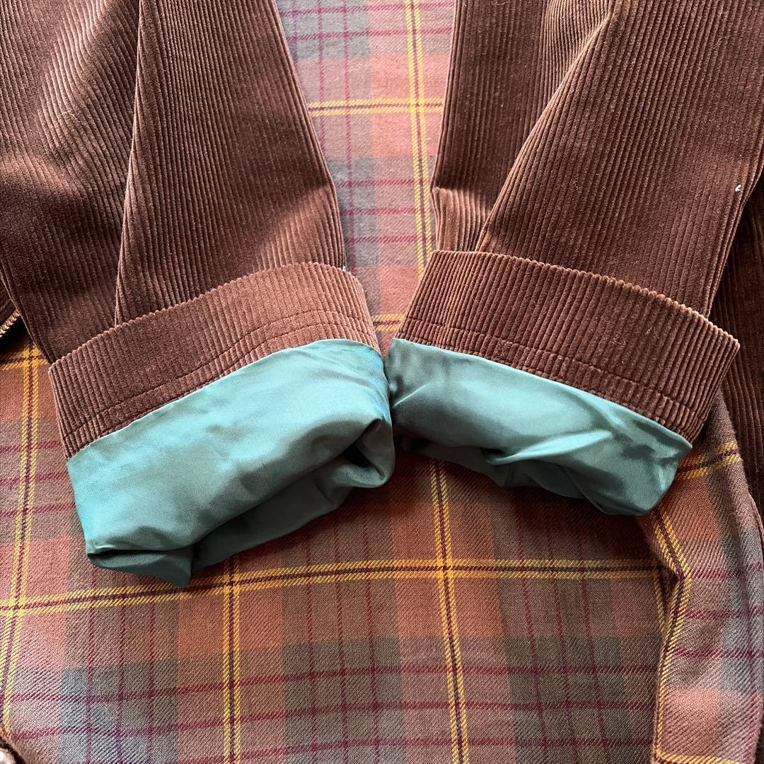 BEAMS TUBE フード付きコーデュロイジャケット Lサイズ