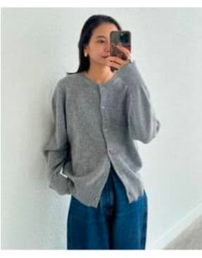 ✩値下げ✩ジャーナルスタンダード　24AW カシミヤ100% クルーネックカーデ