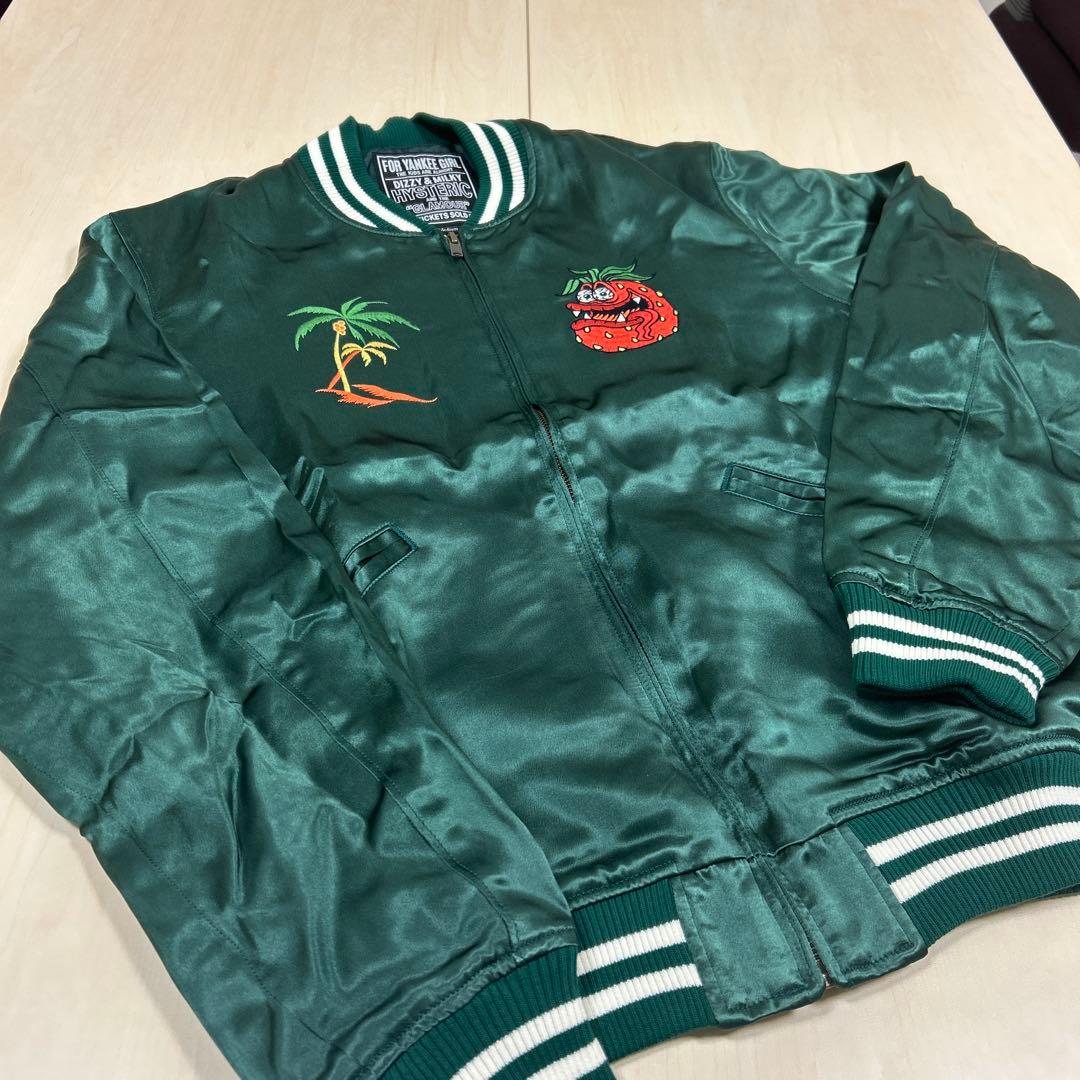 Hysteric ストロベリー刺繍スカジャン