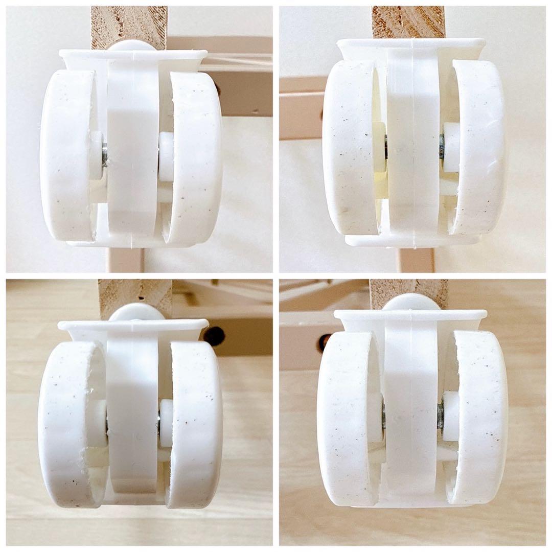 【国産】ミニベビーベッド あわイロ 木製　棚板　収納　スライド　敷きふとん付