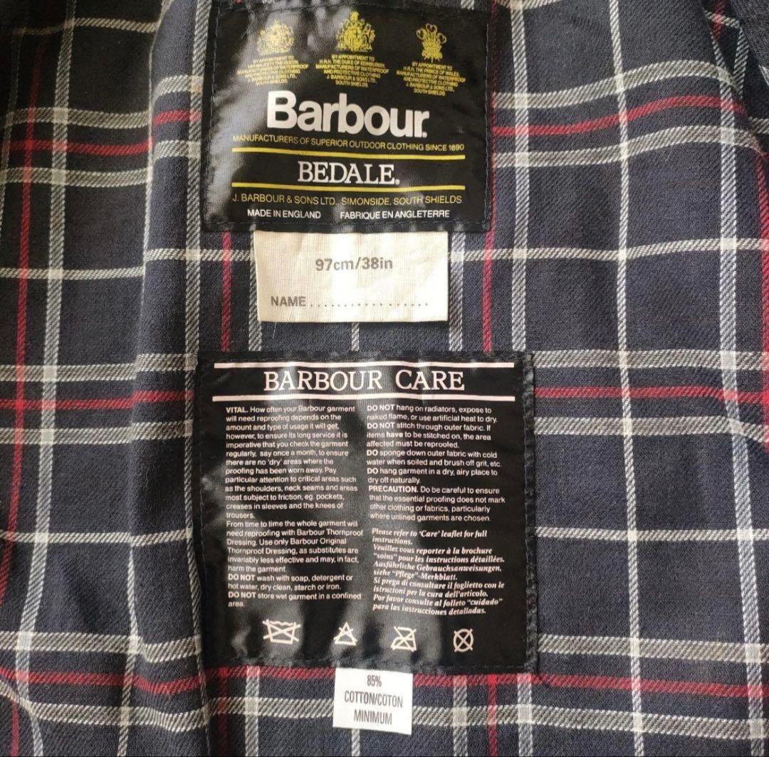 Barbour ビデイル　3ワラント