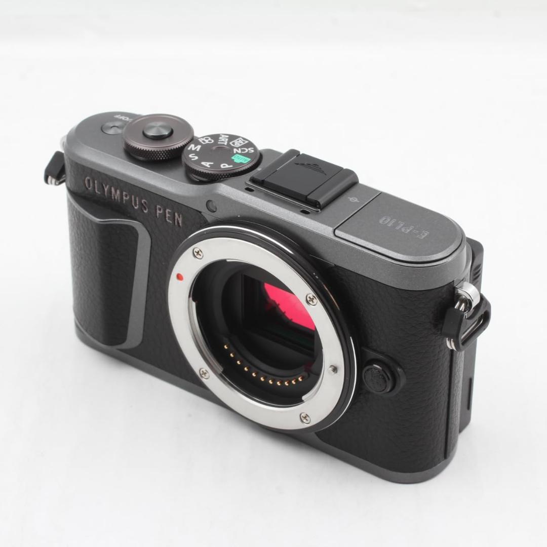 OLYMPUS ミラーレス PEN E-PL10 ボディー ブラック 04621