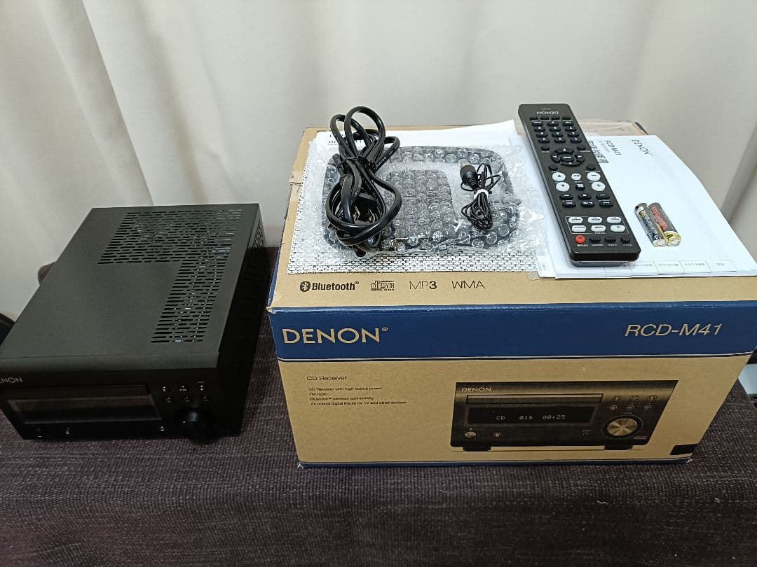 DENON RCD-M41 CDレシバー Bluetooth　2023年 美品
