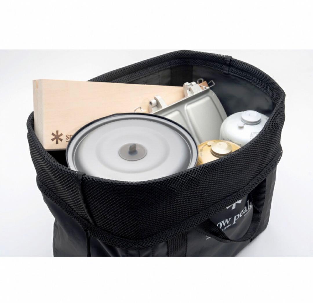 s*s様 スノーピーク ギアコンテナ　ブラック UG-080-AO