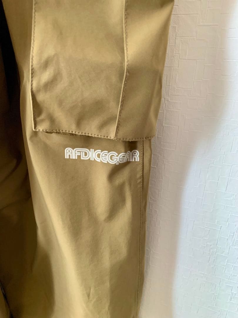 スノーボード AFDICEGEAR POLeR M65 jacket Bib pants