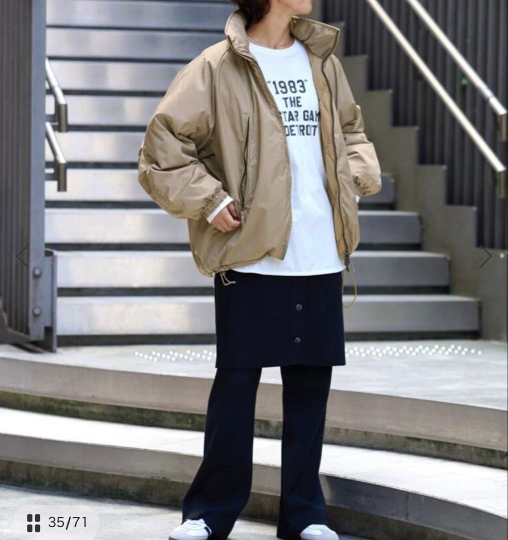 mocoWILD THINGS×TAION×relumeリバーシブルダウン