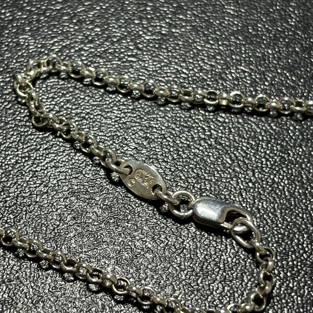 Chrome hearts クロムハーツ ダブルクロス ネックレス チェーン付き