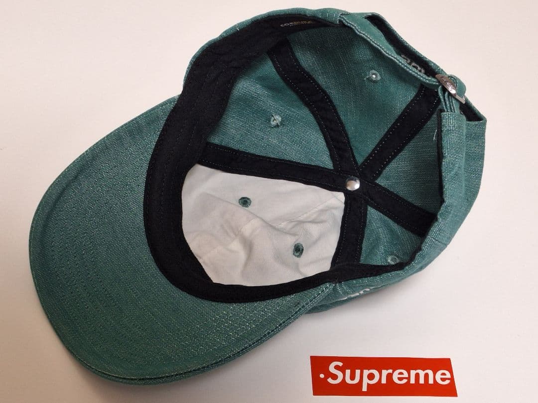 新品　Supreme　Cordura　S Logo　6-Panel　\"Green