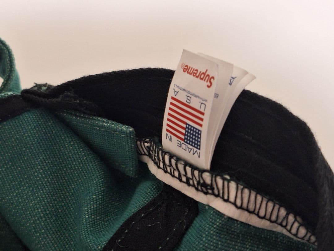 新品　Supreme　Cordura　S Logo　6-Panel　\"Green