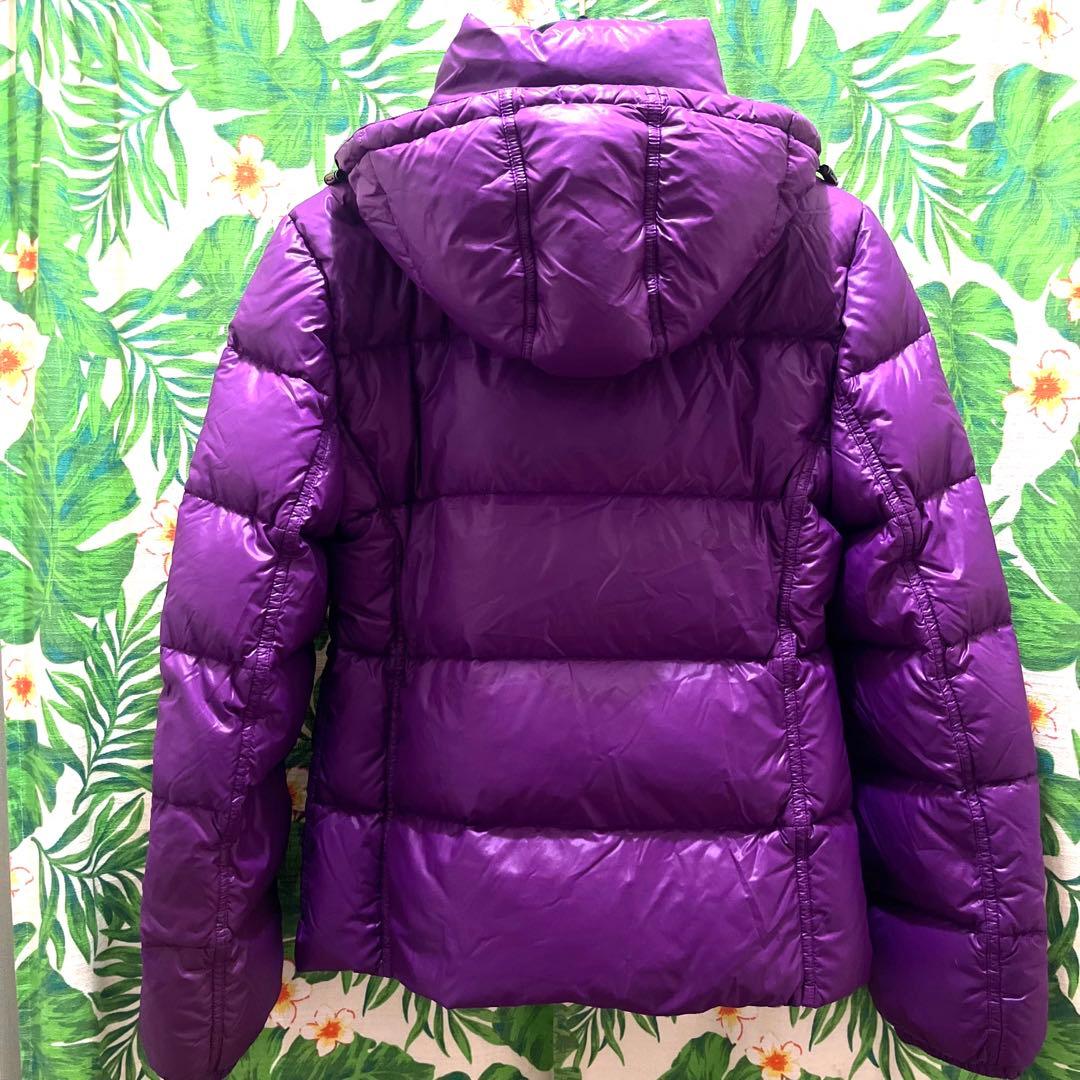 極美品☆バーバリーロンドンダウンジャケットパープル