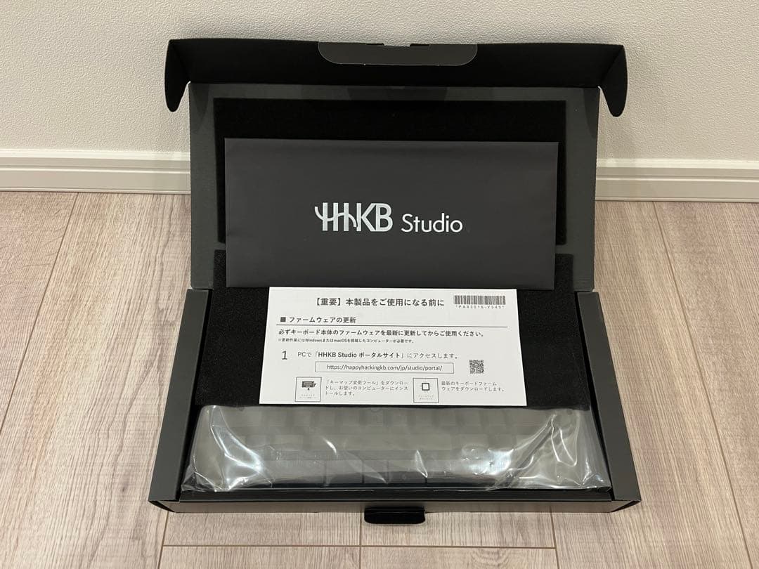 【美品】HHKB Studio 英語配列／墨 [PD-ID100B]