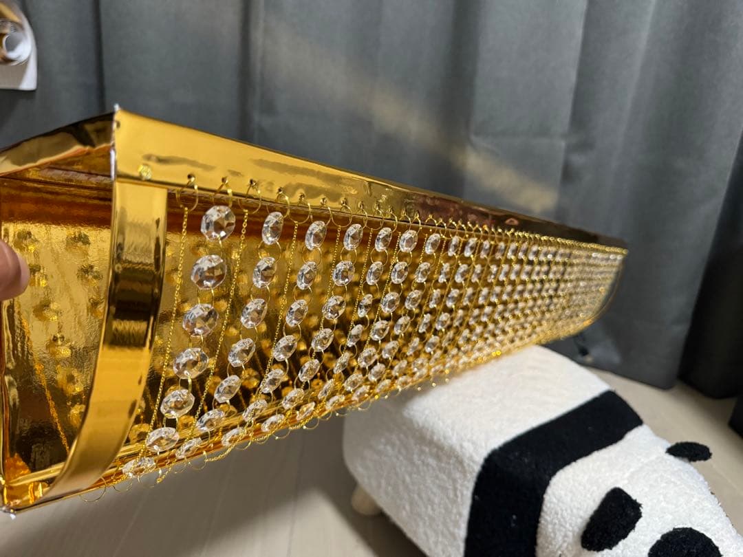 ナイアガラシャンデリア　チェーン　LED付き　柱タイプ　デコトラ トラック