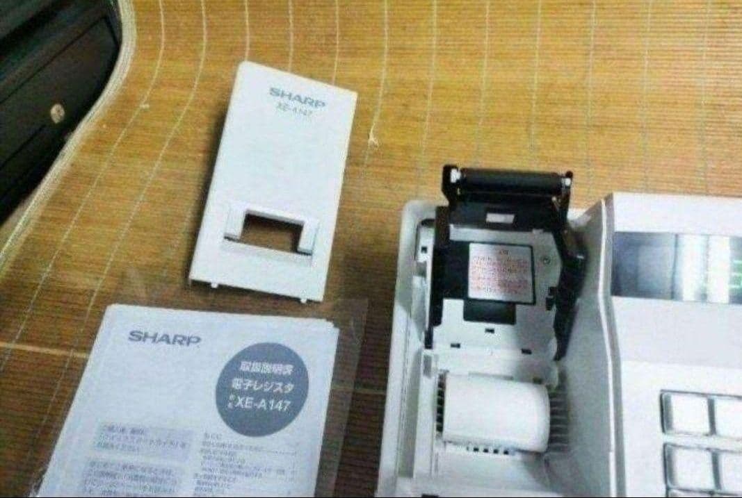 美品シャープレジスター　XE-A147　PC連携　630061