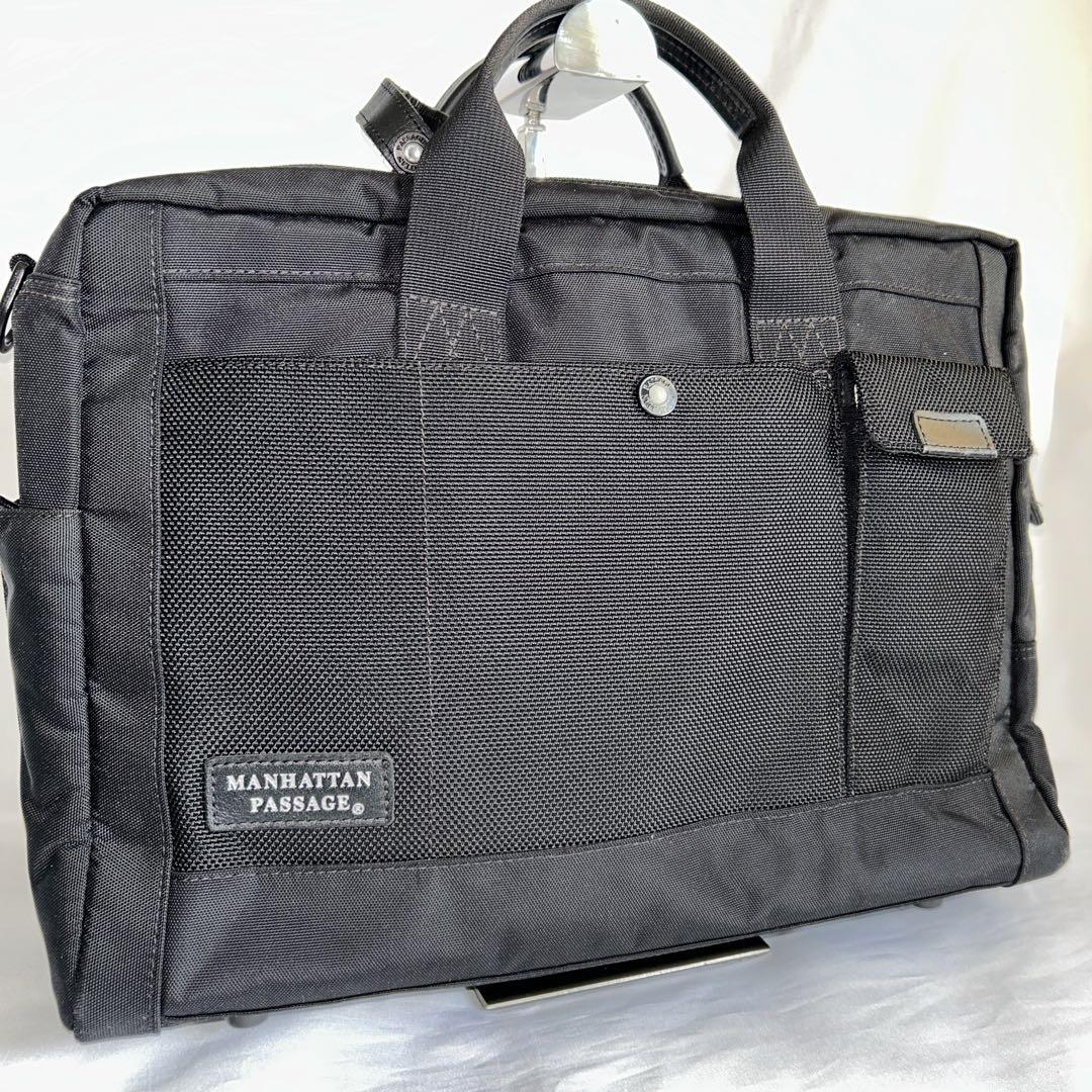 【未使用】マンハッタンパッセージ ビジネスバッグ 2way ブラック 8560