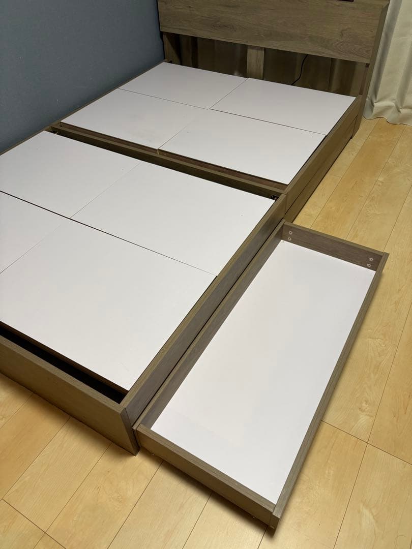 RASIK 引き出し収納付きベッド 『Serest セレスト』 ベッドフレーム