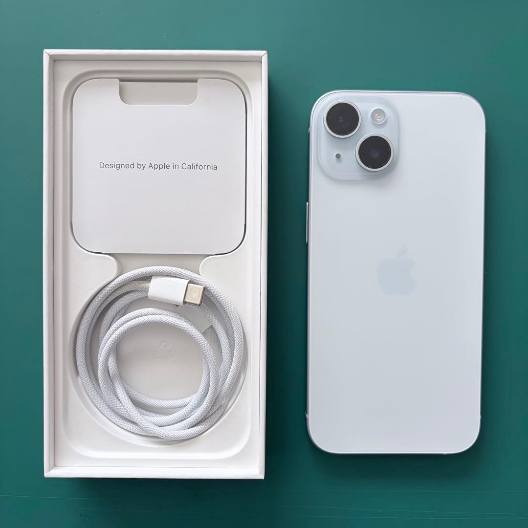 iPhone 15 128GB ブルー SIMフリー